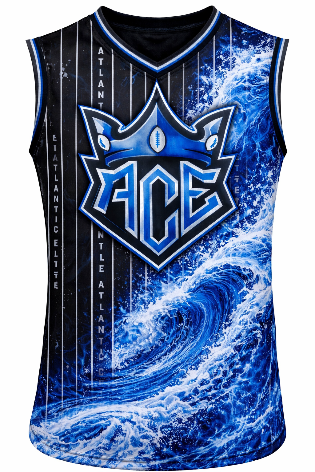 Official black and blue ACE jersey
